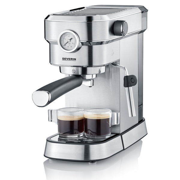 Macchina per caffè espresso severin ka5995 espresa plus acciaio inossidabile