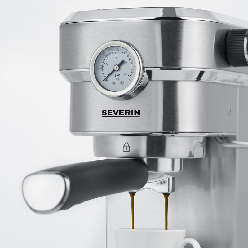 Severin Espressomaschine KA5995 Espresa Plus edelstahl