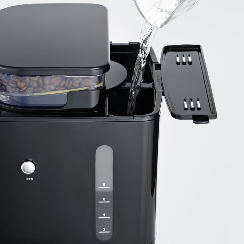Severin filter coffee machine KA4814 stainless steel/black