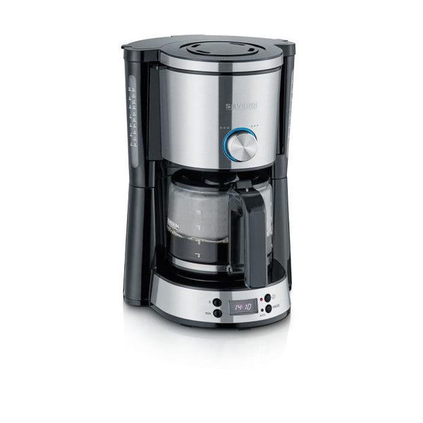 Severin filter coffee machine KA4826 TypesWitchtimer stainless steel/black