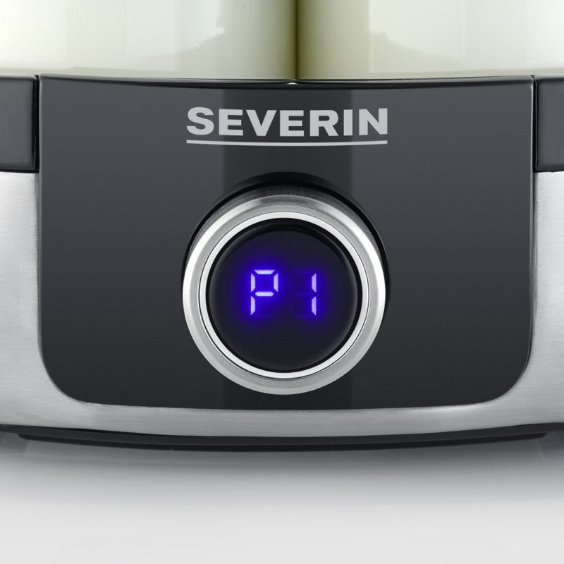 Severin yoghurt device JG3521 stainless steel, black