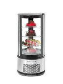 Hendi cake showcase 100l 230V/210W, Ø480x1030mm