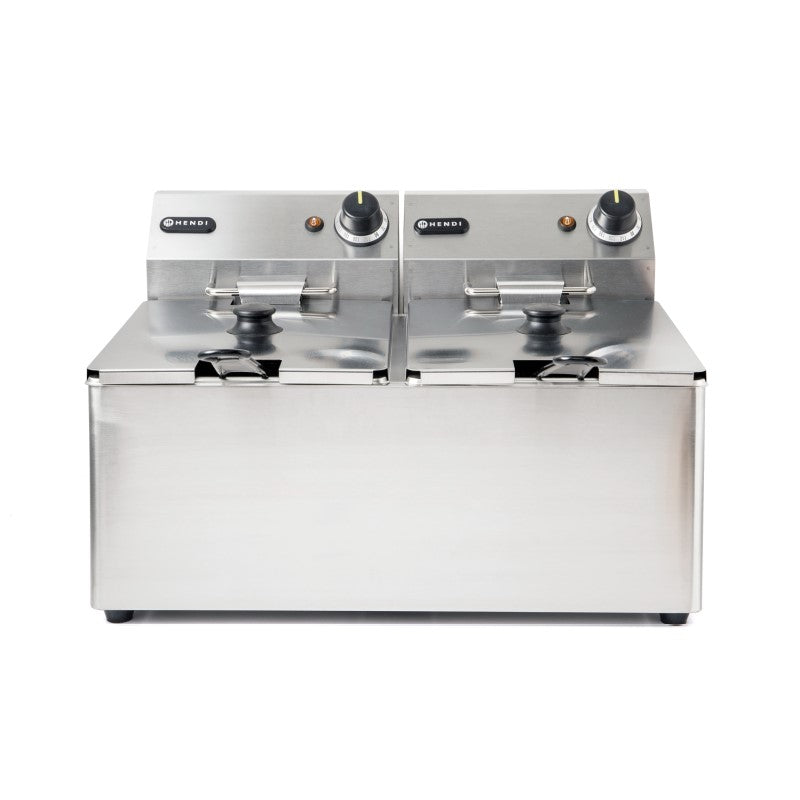 Hendi fryer blue line 2x8l, 2x3500w, 230V