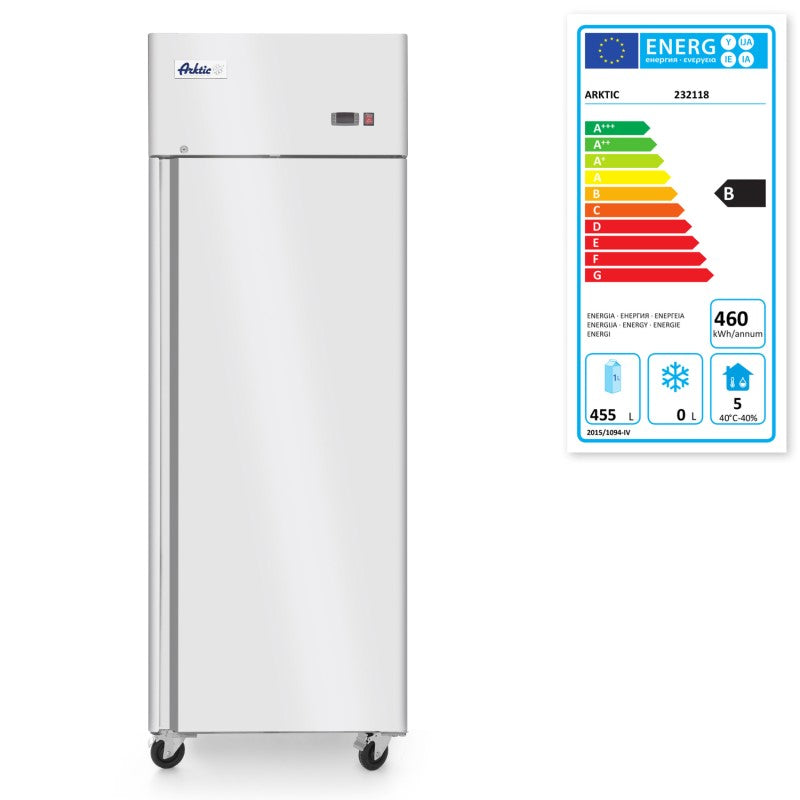HENDI Gastro-Kühlschrank eintürig Profi Line, 670 Liter