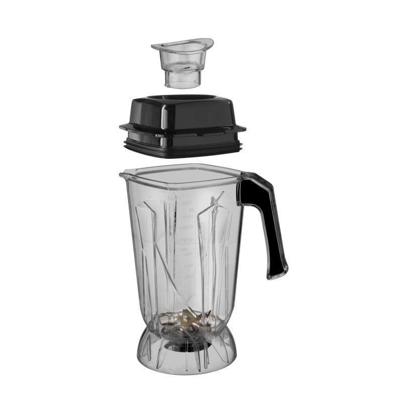 Hendi blender 2.5l with cover, manual