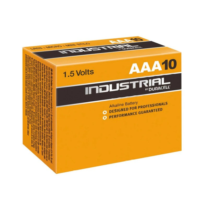 Duracell Battery Industrial Alcaline AAA à 10stk.