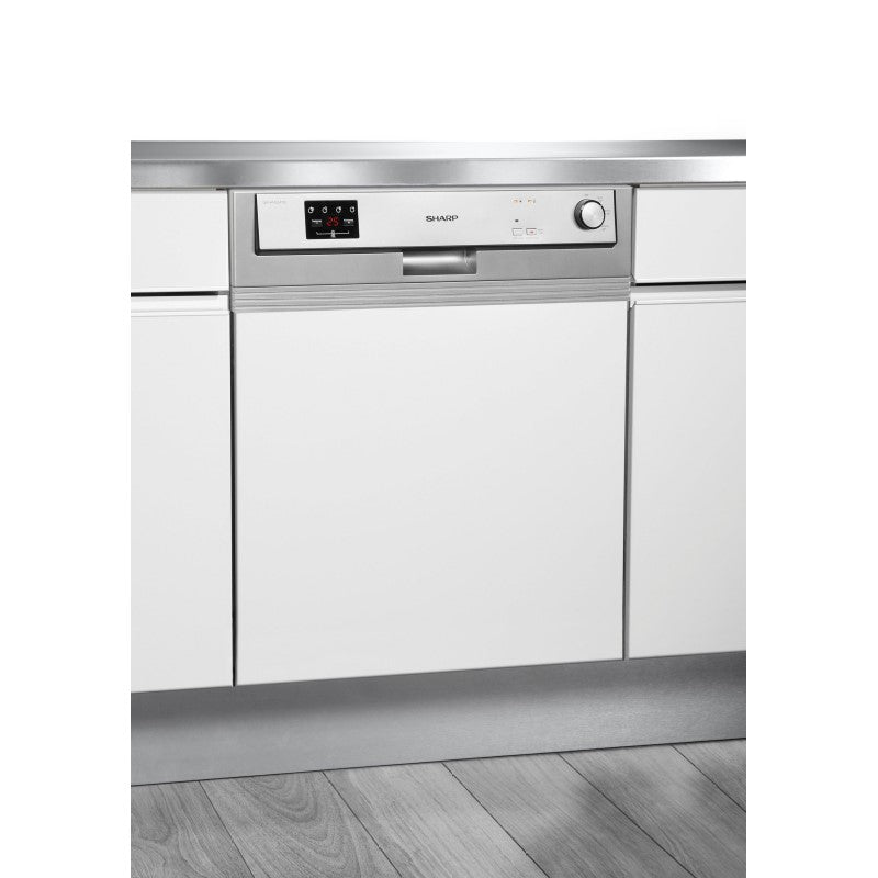 Sharp Dishwasher installation QW-HX12S47ES-DE 60 cm