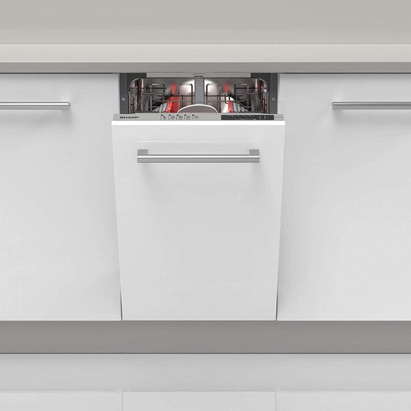 Sharp Dishwasher installation qw-ns14i49ex-de, 45cm