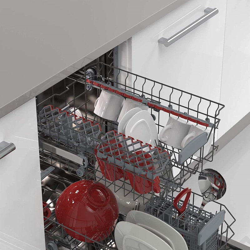 Sharp Installation de lave-vaisselle QW-NS14I49EX-DE, 45 cm