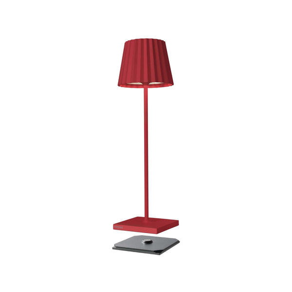 Lampe de table sompex troll 2.0 rouge 38 cm