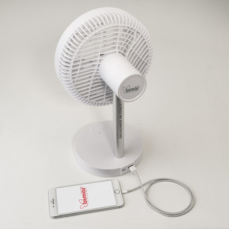 Ventilateur Bimar avec batterie et WiFi, VD200