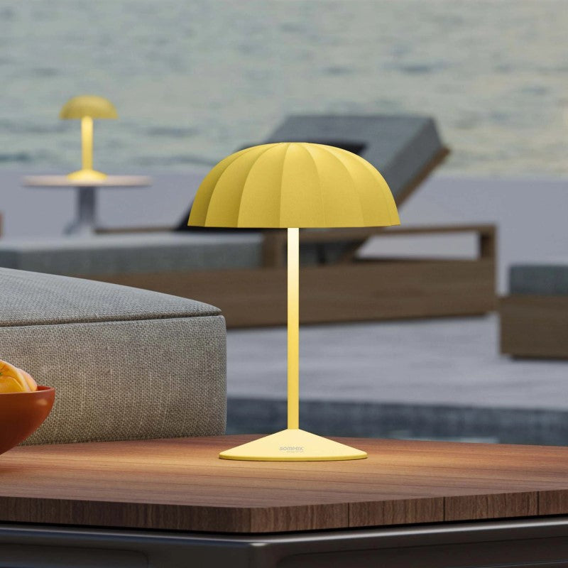 SOMPEX table lamp ombrellino yellow