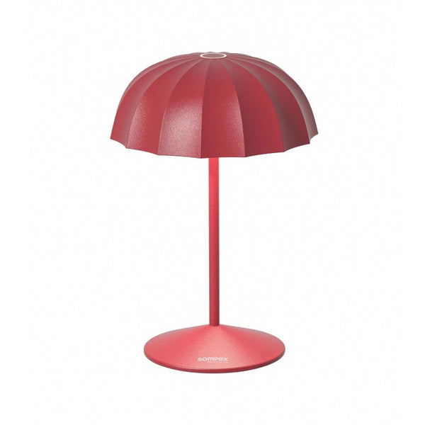 SOMPEX table lamp ombrellino red