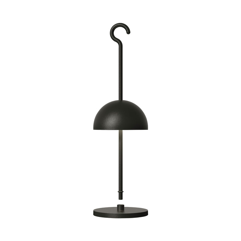 Sompex table lampe crochet noir