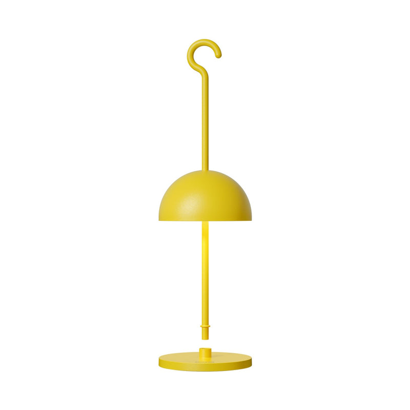 Sompex table lampe de crochet jaune