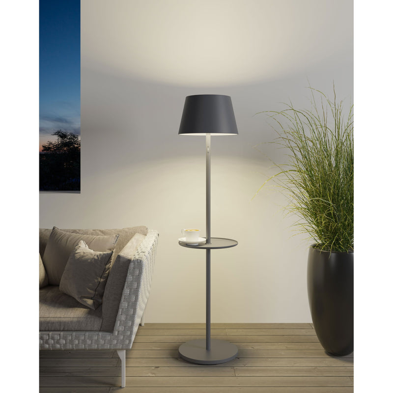 Sompex floor lamp in-outdoor Garcon, anthracite