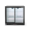 Hendi beverage fridge with sliding doors 197 l