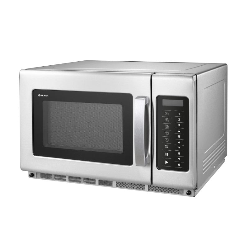 HENDI Gastro-Mikrowelle programmierbar, 34 L, 1800 W