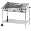 Hendi Gastro-Grill Gas Green Fire 3 Brenner