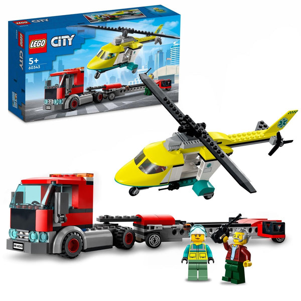 Lego City Hubschrauber Transporter