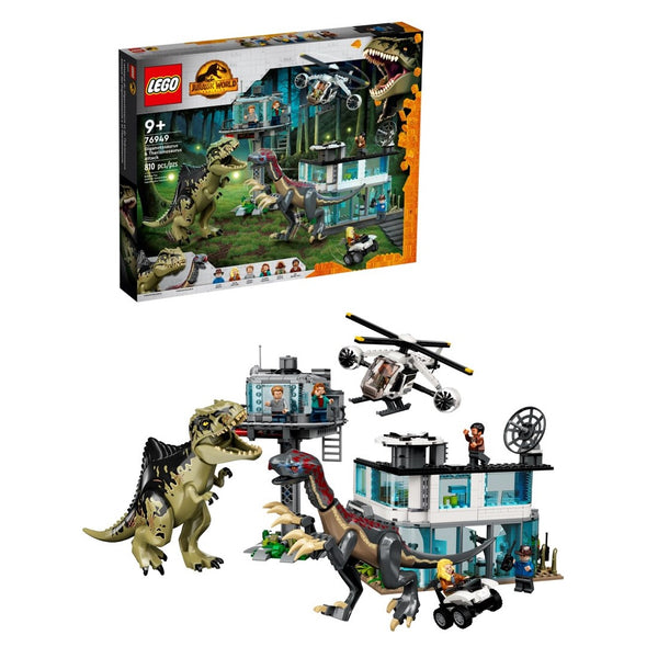 Lego Jurassic-World Gigantosaurus und Therizinosaurus