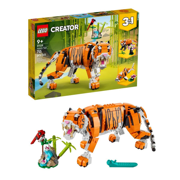 Lego Creator-3in1-Sets 3in1 Set, Tiger, Roter Panda, Koi