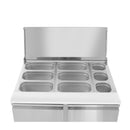 Hendi Saladette Arktic deuxième porte 300 litres