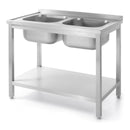Tabella di lavaggio Hendi 100 x 60 x 85 cm