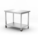 Tabella di lavoro Hendi 120 x 60 x 85 cm