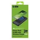 SBS Powerbank kabellos 10W 10.000 mAh
