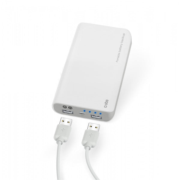 SBS Powerbank 10,400 mAh for tablets and smartphones