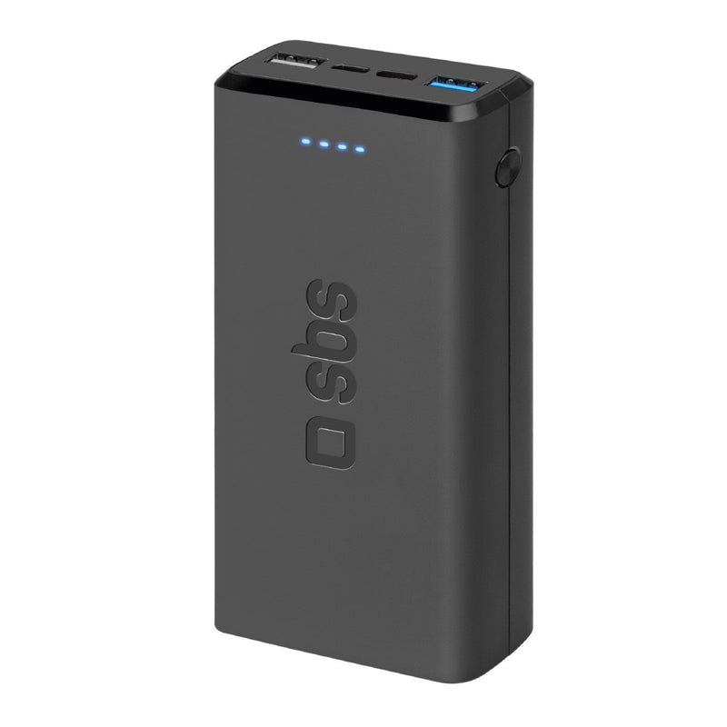 SBS Powerbank Fast Charge Powerbank: 20 000 mAh, 2 USB