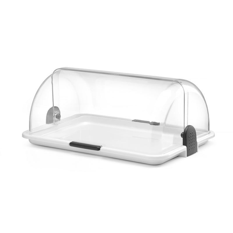 HENDI Buffet-Präsentation Rolltop-Vitrine einfach