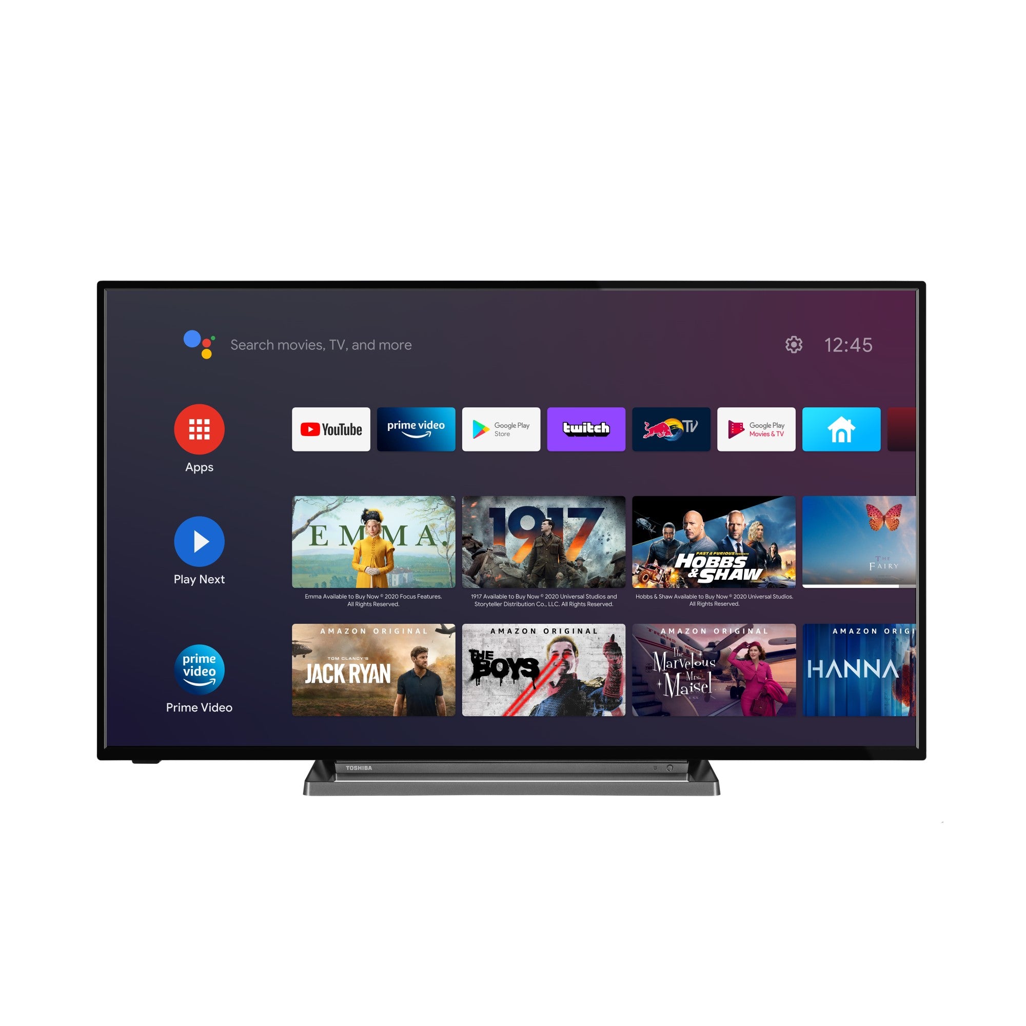 Toshiba TV 65 Zoll, UHD, 65UA3D63DG