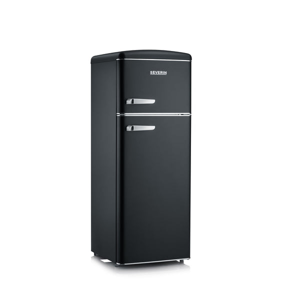 Severin refrigerator RKG8932 206L, retro black