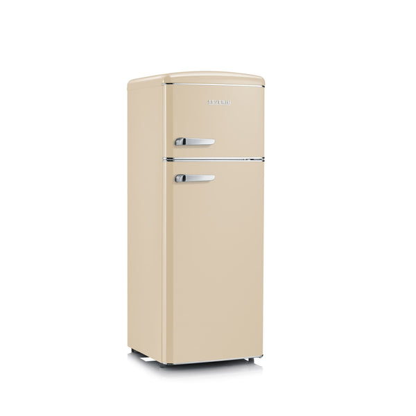 Severin refrigerator RKG8933 206L, retro cream