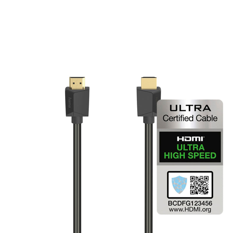 Hama HDMI-Kabel Ultra High Speed 1m
