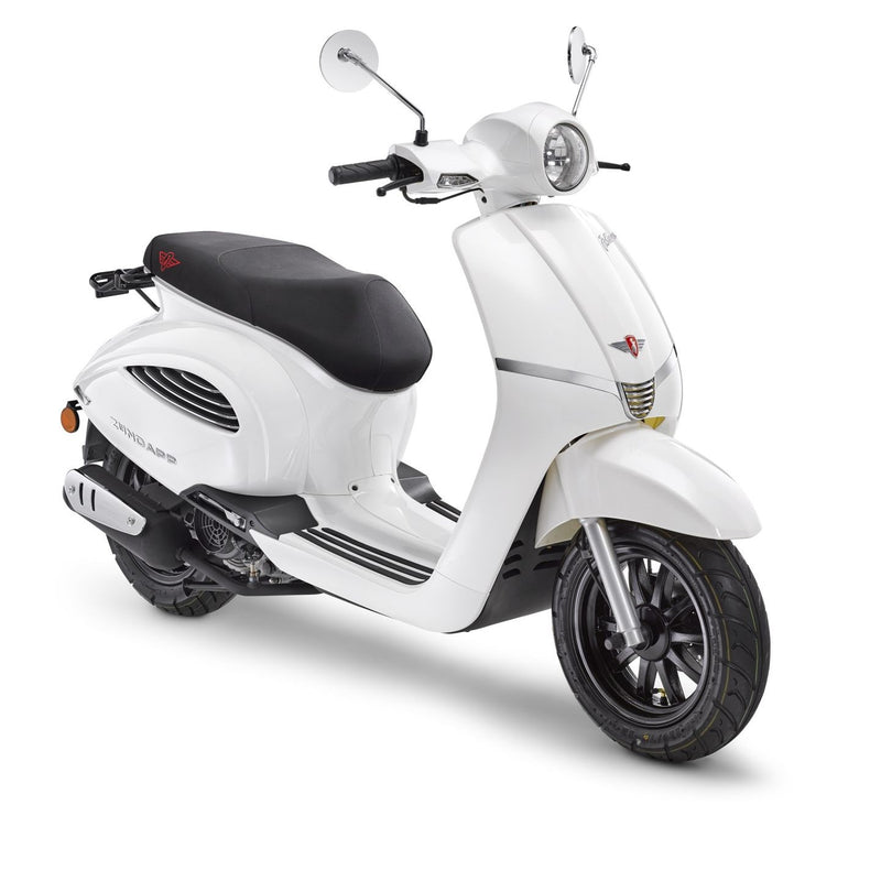 Zündapp scooter Bella-R 50, 45 km/h white