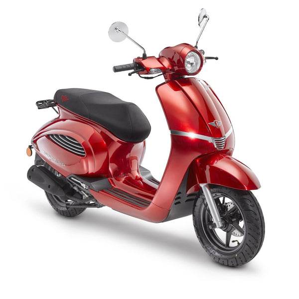 Zündapp scooter Bella-R 50, 45 km/h red red