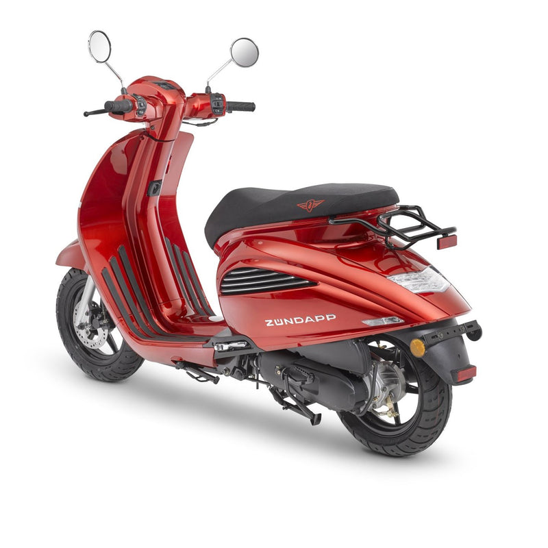 Zündapp Scooter Bella-R 125, 85 km/h rosso