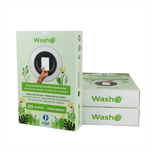 Washo Washing Strips Classic Fresh Breeze, 3 x 60 PCS.