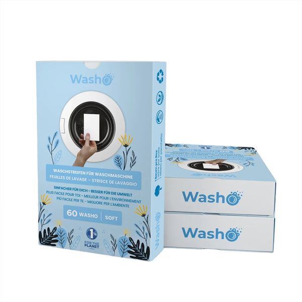 Washo Waschstreifen Soft, 3 x 60 Stk.