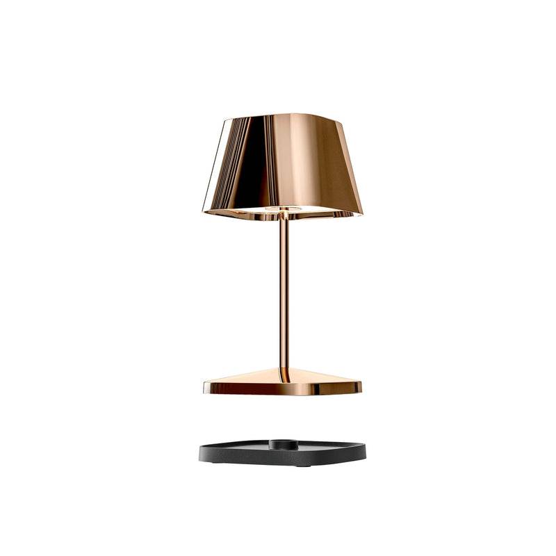 Villeroyboch table lamp with battery Naples 2.0 rose gold