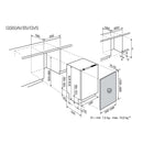 AEG dishwasher installation GS60AV 60cm
