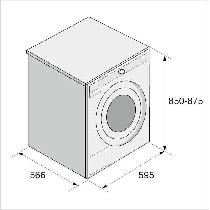 Asko Washing Machine W2086C.W / 3 8kg