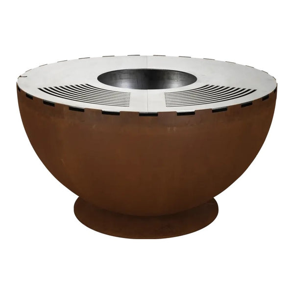 Nouvel fire bowl grill ball Firebowl 100, rusted