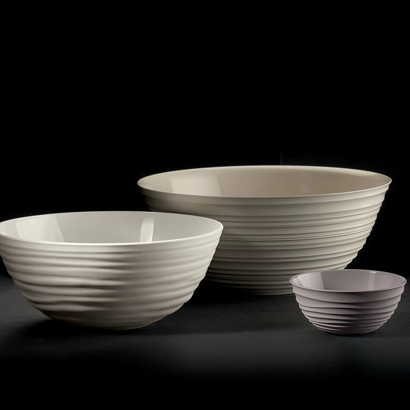 Guzzini bowl Tierra L, Ø25, white