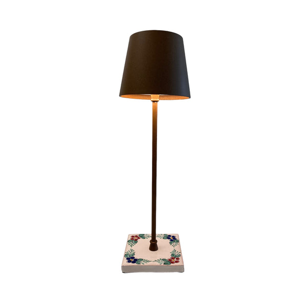 SPC Table lamp Capri bronze/white