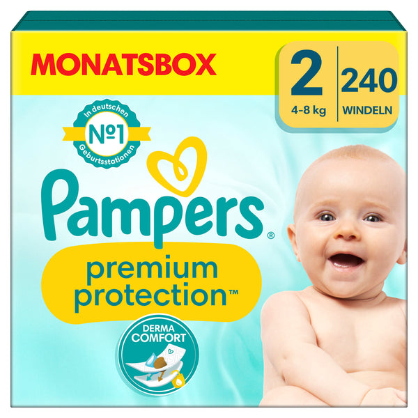 Pampers Windeln Premium Protection New Baby Gr.2 Mini