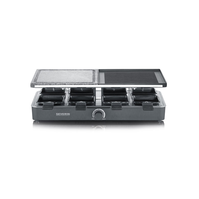Severin raclette oven RG2376 with natural stone and grill plate